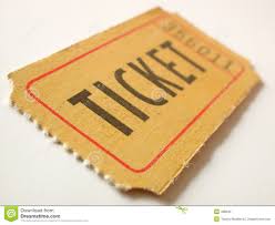 Ticket Stub Stock Image Image Of Graphic Fair Blue Odds