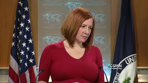 The us state department's jen psaki seems to be reporters' favorite spokesperson to laugh at. State Department Daily Briefing C Span Org