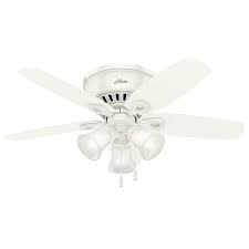 Indoor Snow White Ceiling Fan
