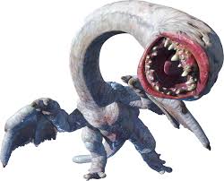 In a desperate battle for survival against enormous enemies with incredible powers and unstoppable, terrifying attacks, artemis. Khezu Monster Hunter Wiki Fandom