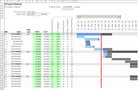 Download A Free Gantt Chart Template For Microsoft Excel A
