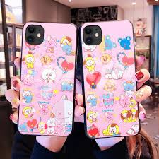 Bts phone case iphone 11 pro max. Bts Apple Iphone 11 Pro Bt21 Hard Case Apple Iphone 11 Pro Max Casing Cover Mirror Tempered Glass Case Iphone 11 Idol Shopee Malaysia