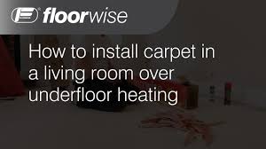 underfloor heating with floorwise