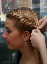 Herringbone stitch is worked between two parallel lines (imaginary or drawn). Step By Step For Herringbone Braid The Beauty Thesis Hair Beauty Hair Hacks Hair Styles