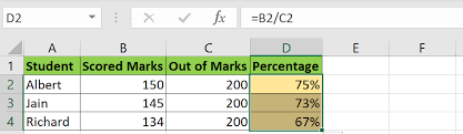 .percentages in excel, find the basic percentage formula and a few more formulas for calculating percentage increase, percent of total and more. Percentage Formula In Excel With Examples