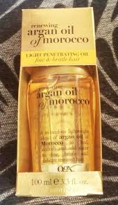 organix light moroccan argan oil