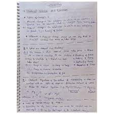 Equation Handwritten Notes