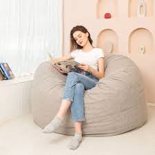Round Sofa Fabric Lazy Leisure Fabric