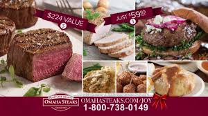 omaha steaks tv spot holiday deluxe