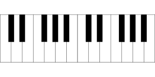 Piano Keys Octave Free Vector Graphic On Pixabay