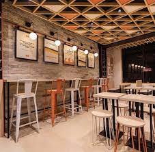 10 modern restaurant ceiling design