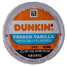 dunkin donuts french vanilla coffee