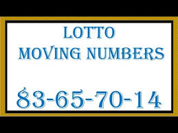 How To Win Lotto From Moving Numbers 83 65 70 14