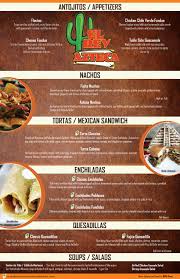 el rey azteca archive dinner menu 1