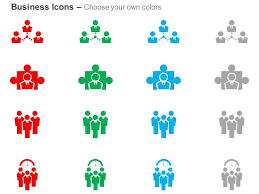 Organizational Chart Business Team Time Management Ppt Icons