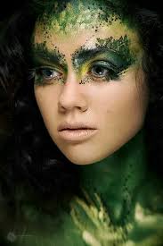 green fairy make up tutorial