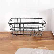 Metal Hanging Wire Basket With Hooks