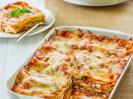 veggie ricotta lasagna mozzarella