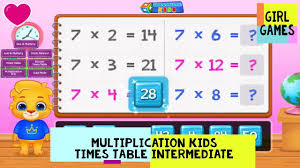 multiplication kids game times table 1