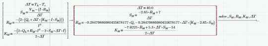 Re Solve 4 Equations Simultaneously