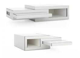 Expandable Transforming Coffee Table