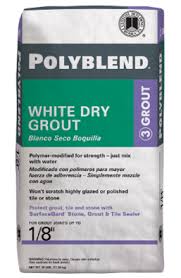 Polyblend White Dry Grout Custom Building Products