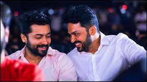 The younger son of actor sivakumar, karthi holds a bachelor's degree in mechanical engineering and a master's degree in i. Karthi Gives A Happy Update For Fans Of Suriya Tamil News Indiaglitz Com