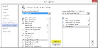 How To Disable Automatic Snap And Glue Behavior In Ms Visio