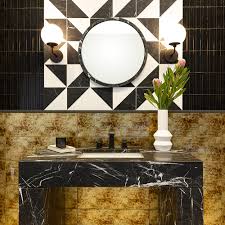 black white marble tile collection