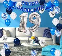 19th Birthday Balloons Ideas gambar png
