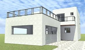Two Story 2 Bedroom Modern House Plan