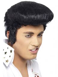 Come visit out newly updated salon for the latest in hair styles, trends and techniques. Rock Star Elvis Presley Las Vegas Wig Deluxe Black Hair Piece 50s 60s Grease Halloween Costume Accessory Wigs Accessories Themes Costumes Au