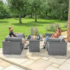 harrier rattan sofa set 4 seat 2