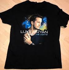 Details Zu Luke Bryan Kill The Lights T Shirt Tour Concert Dates Black Size 2xl 100 Cotton Unisex Funny Free Humor Tees Funny Tee From Lukehappy12