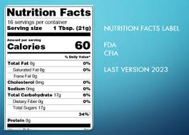 create your nutrition facts labels by