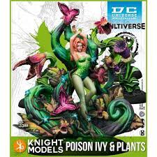 poison ivy and plants batman miniature