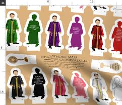 liturgical calendar priest colors dolls