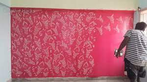 how to do wall painting design yourself
