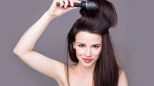 round hair brush to dry your hair