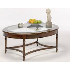 Glass Top Oval Centre Table Centre