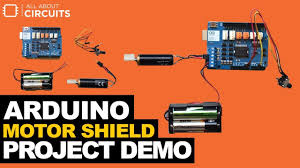 arduino motor shield tutorial projects