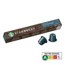 starbucks nespresso coffee capsules