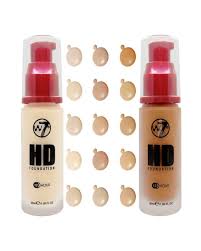 w7 hd foundation affordable makeup