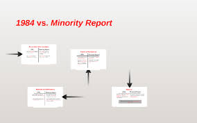 1984 Vs Minority Report By Mackenzie Ammer On Prezi
