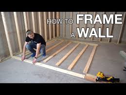 Diy How To Frame Your Basement A To Z