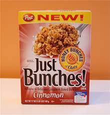chocbite and post s new cereal just bunches