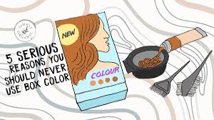 Choose organic hair dye products especially if you have thinning, weakened or fine gray hair. 8 Reasons Why You Should Never Use Box Color