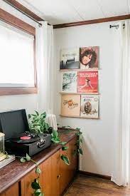 The unit is made of plywood with some hairpi. Diy Vinyl Records Shelf Display Dream Green Diy