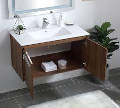 luc 24 36 single sink floating vanity