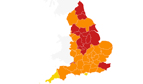 And some tiers will be strengthened to safeguard lockdown progress. Covid Tier Map Full List Of Areas In All 4 Tiers Of Restrictions In England And How To Check Your Postcode